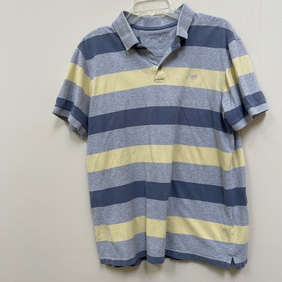 Banana Republic Mesh Polo Large - Picture 1 of 7